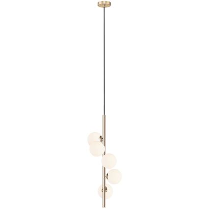 Zuma Line - Chandelier on a string 5xG9/4W/230V gold