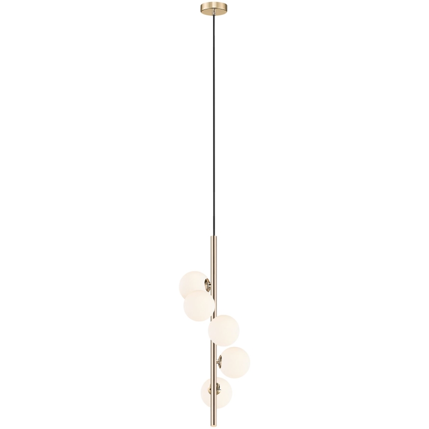 Zuma Line - Chandelier on a string 5xG9/4W/230V gold