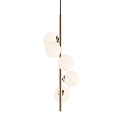 Zuma Line - Chandelier on a string 5xG9/4W/230V gold