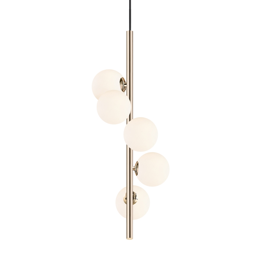 Zuma Line - Chandelier on a string 5xG9/4W/230V gold