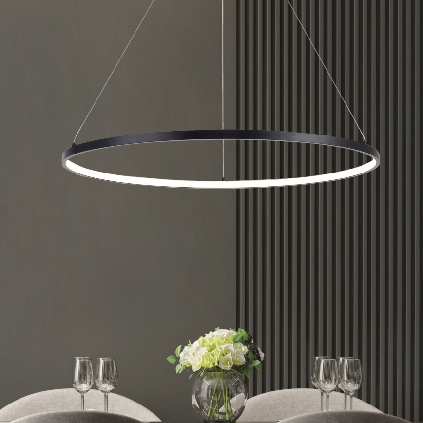 Zuma Line - LED pendant on cable LED/40W/230V 3000/4000/6000K Ø 90 cm black