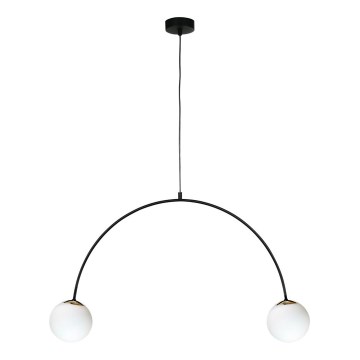 Zuma Line - Pendant on cable 2xE14/10W/230V black