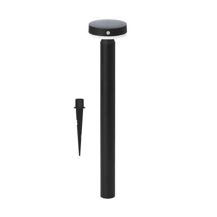 Zuma Line - LED Solar lamp with a motion and dusk sensor LED/4,5W/2000 mAh IP44 black
