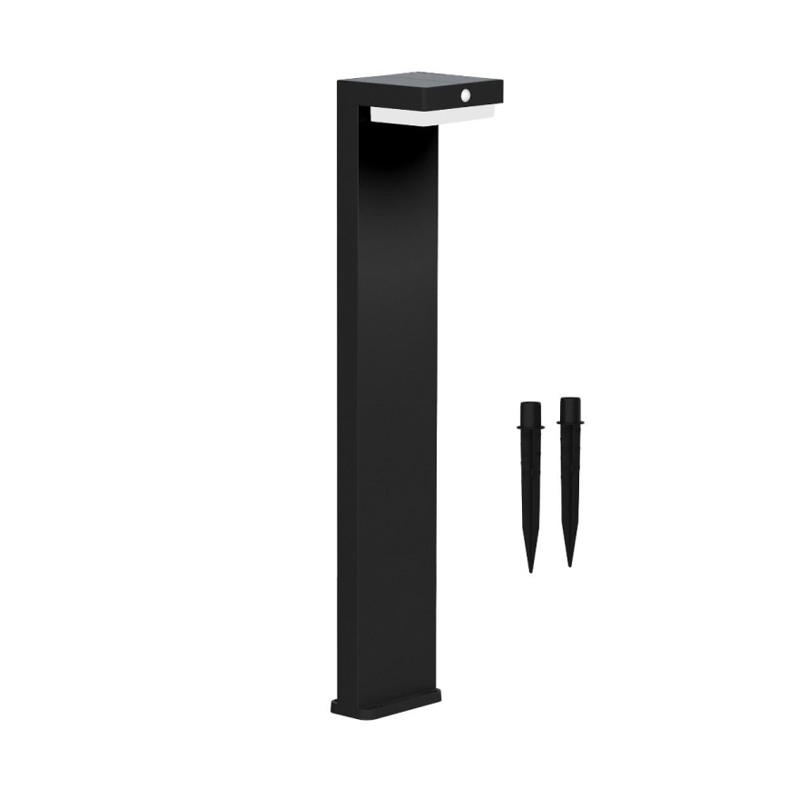 Zuma Line - LED Solar lamp with a motion and dusk sensor LED/4,5W/2000 mAh IP44 black