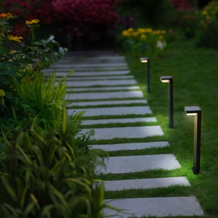 Zuma Line - LED Solar lamp with a motion and dusk sensor LED/4,5W/2000 mAh IP44 black