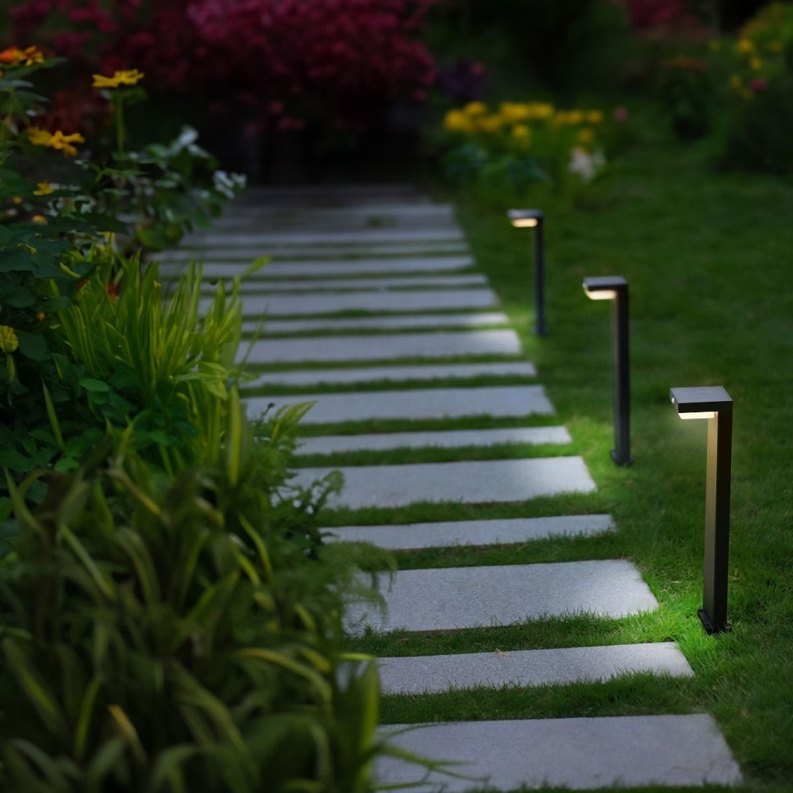 Zuma Line - LED Solar lamp with a motion and dusk sensor LED/4,5W/2000 mAh IP44 black