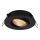 Zuma Line - Recessed downlight 1xGU10/50W/230V black