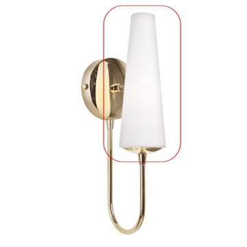 Zuma Line - Replacement glass for chandelier and wall lamp E14 d. 7 cm
