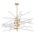 Zuma Line - Rod Chandelier 6xG9/42W/230V, Gold