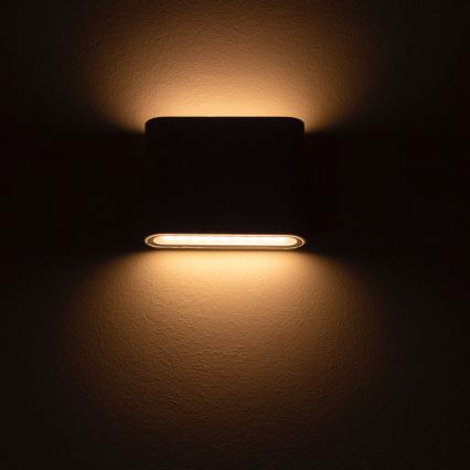 Zuma Line - LED Outdoor wall light LED/12W/230V IP65 black