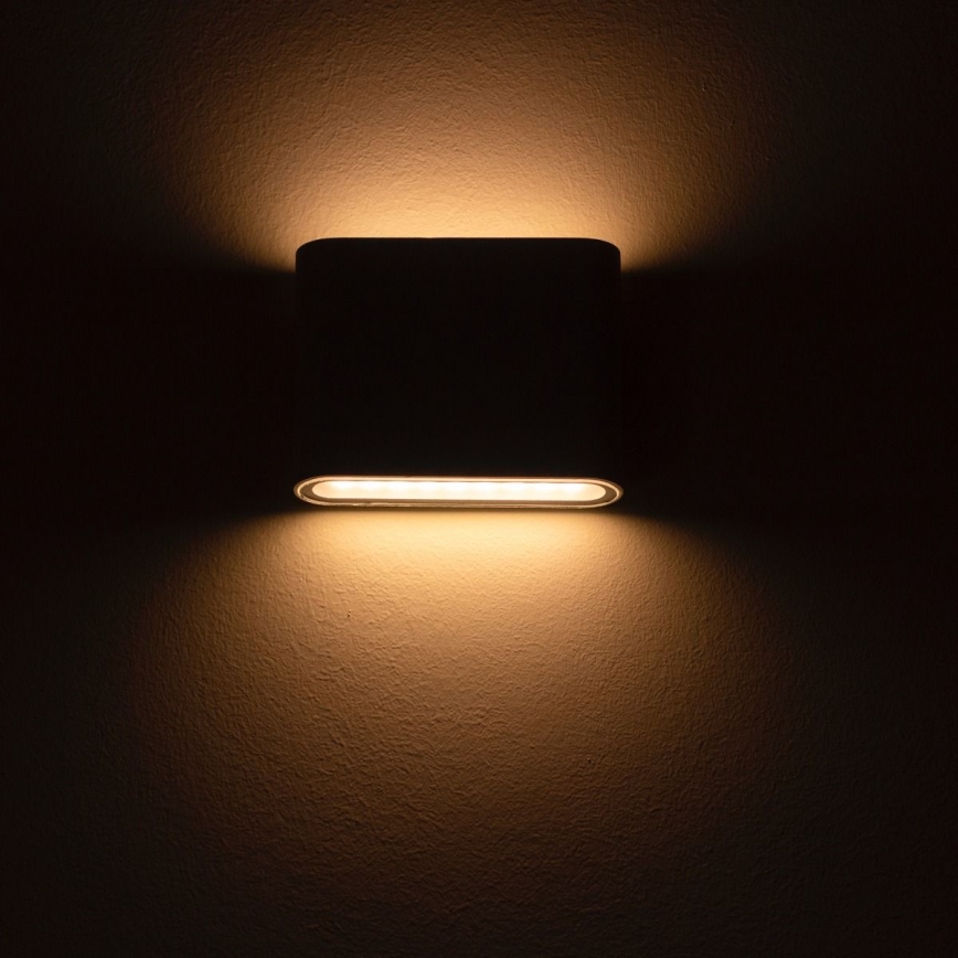 Zuma Line - LED Outdoor wall light LED/12W/230V IP65 black