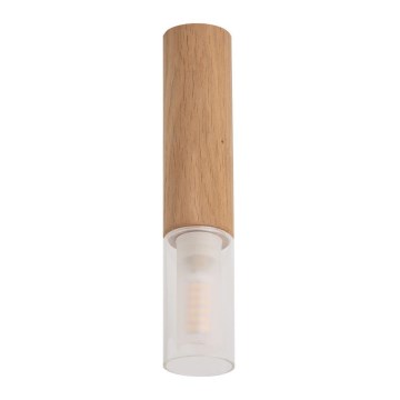Zuma Line - Spotlight 1xG9/28W/230V 23 cm oak