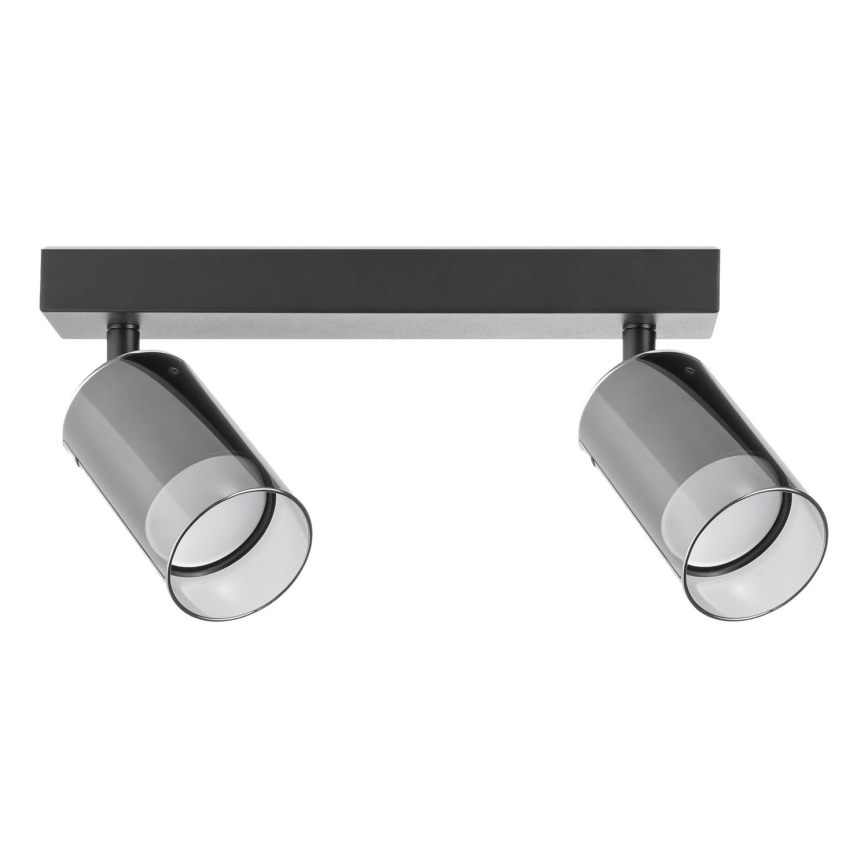 Zuma Line - Spotlight 2xGU10/50W/230V black/grey