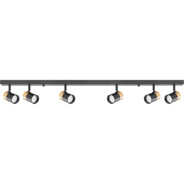Zuma Line - Spotlight 6xGU10/50W/230V black/gold
