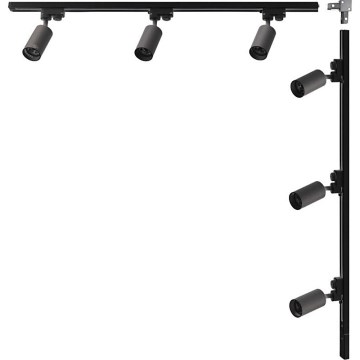 Zuma Line - Spotlight in 6xGU10/35W/230V Track System Black