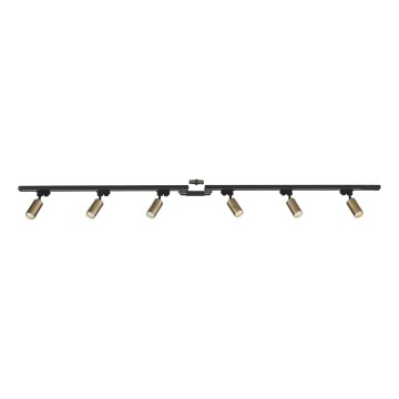 Zuma Line - Spotlight in rail system 6xGU10/35W/230V black/gold
