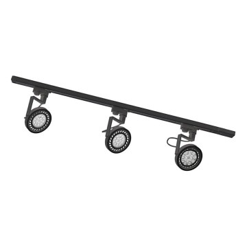 Zuma Line - Spotlight in Track System 3xGU10/15W/230V black