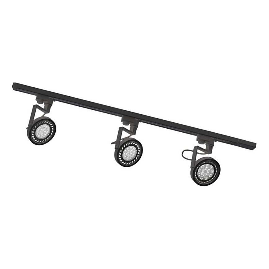 Zuma Line - Spotlight in Track System 3xGU10/15W/230V black