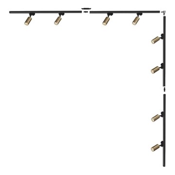 Zuma Line - Spotlight in track system 8xGU10/35W/230V black/gold
