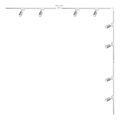 Zuma Line - Spotlight in Track System 8xGU10/35W/230V White