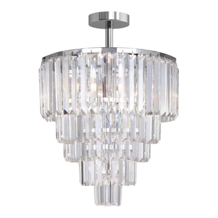 Zuma Line - Surface-mounted chandelier 10xE14/40W/230V shiny chrome