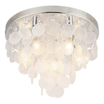 Zuma Line - Surface-mounted chandelier 8xE14/40W/230V shiny chrome