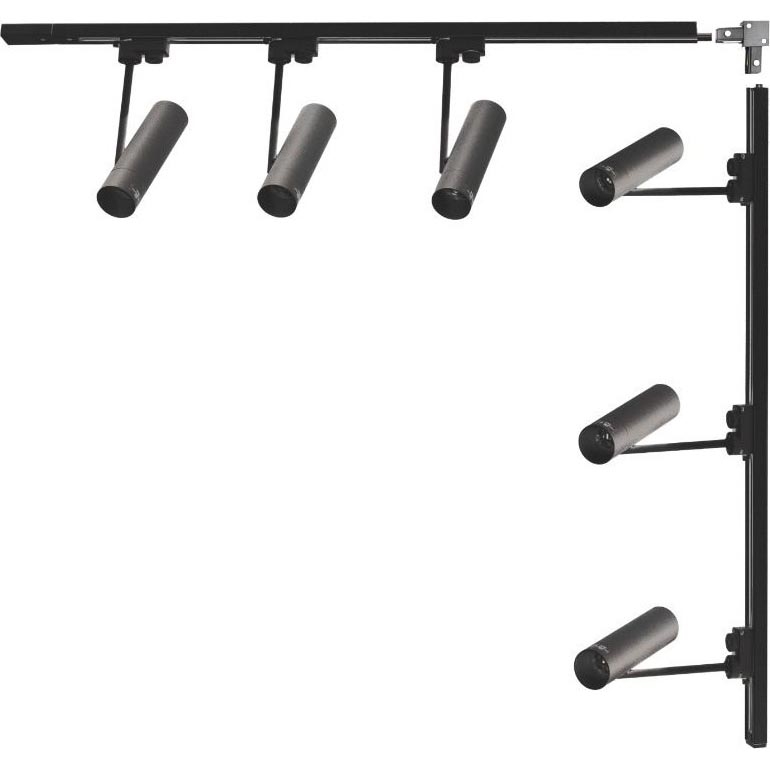 Zuma Line - Track-mounted spotlight 6xGU10/35W/230V, black