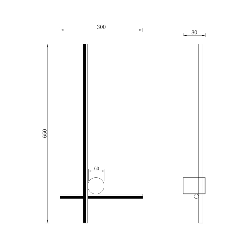 Zuma Line - LED Wall light LED/14W/230V gold
