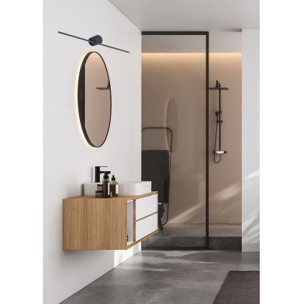 Zuma Line - LED Bathroom mirror lighting LED/6W/230V 40 cm IP44 black