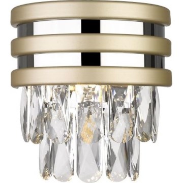 Zuma Line - Wall light 1xG9/42W/230V gold/polished chrome