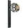 Zuma Line - Wall Light 1xG9/8W/230V Black/Smoked Black
