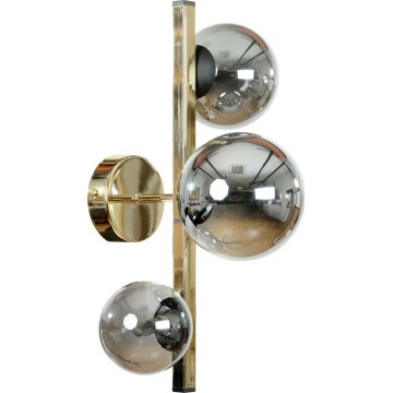 Zuma Line - Wall light 3xG9/8W/230V gold/smoked black