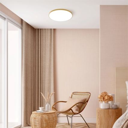 Zuma Line - VERI LED Ceiling Light LED/44W/230V Ø47 cm, Gold
