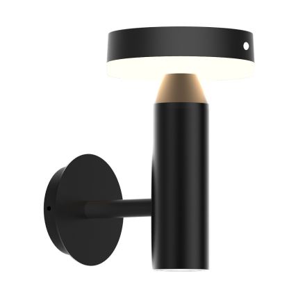 Zuma Line - LED Solar wall lamp with a motion and dusk sensor LED/4,5W/2000 mAh IP44 black