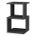 ZUNA Anthracite Bedside Table